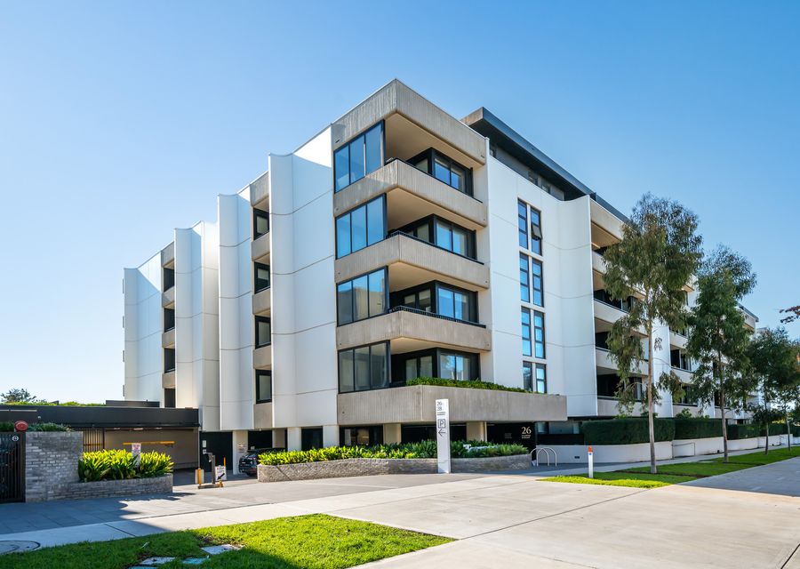 Modern Apartment Building Exterior