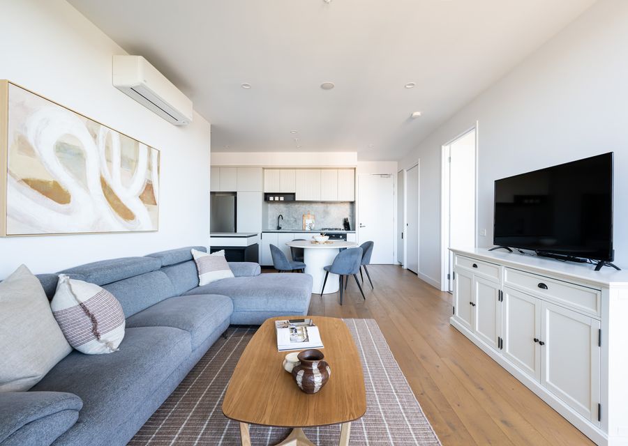 Bright Open-Plan Living & Dining Area