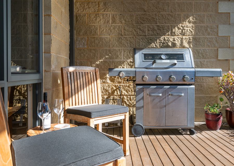 Plumbed BBQ