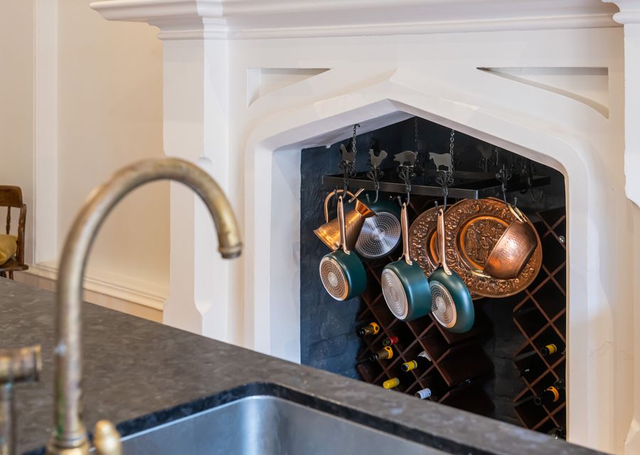 Ornamental Fireplace Detail