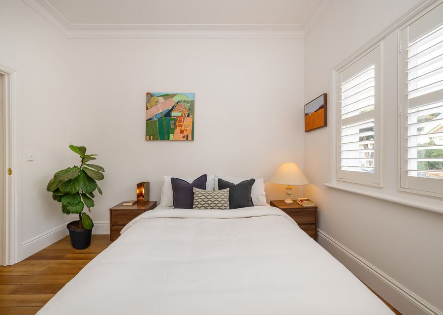 Bedroom two with a double bed