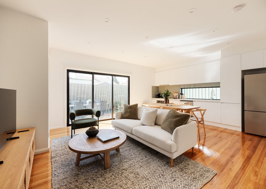 Open-plan living area