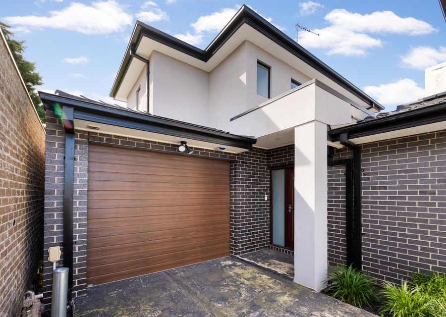 Garage and entrance