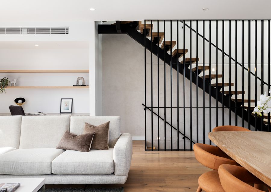 Dining area and staircase