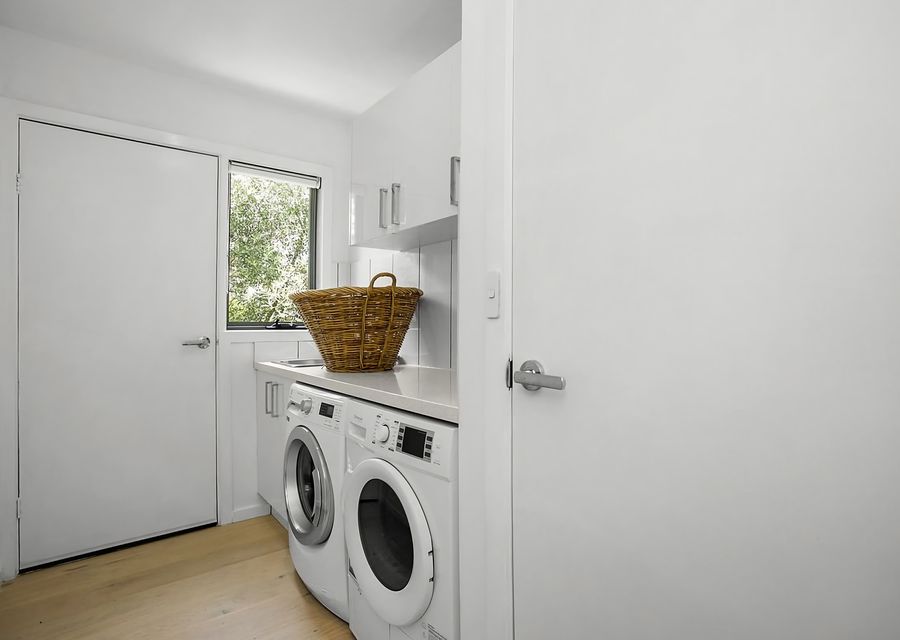 Our well-equipped laundry area.