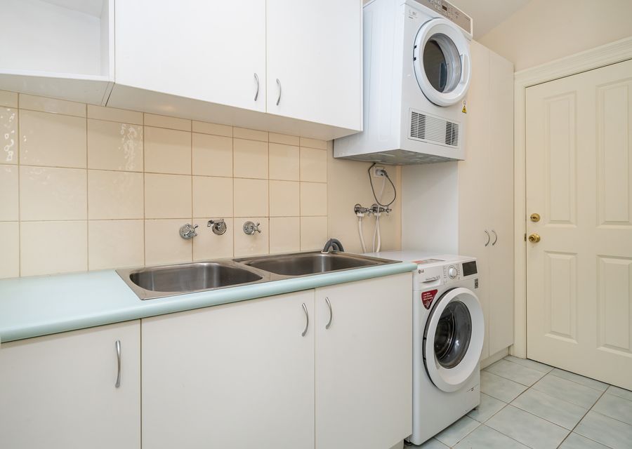 Convenient laundry with washer and dryer