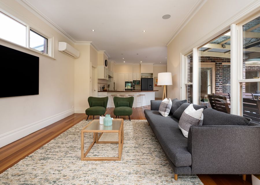 Comfortable lounge with Smart TV