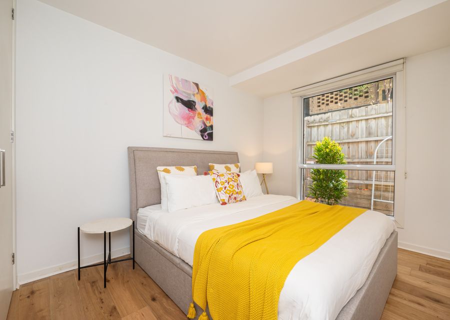 Master bedroom with King bed and ensuite
