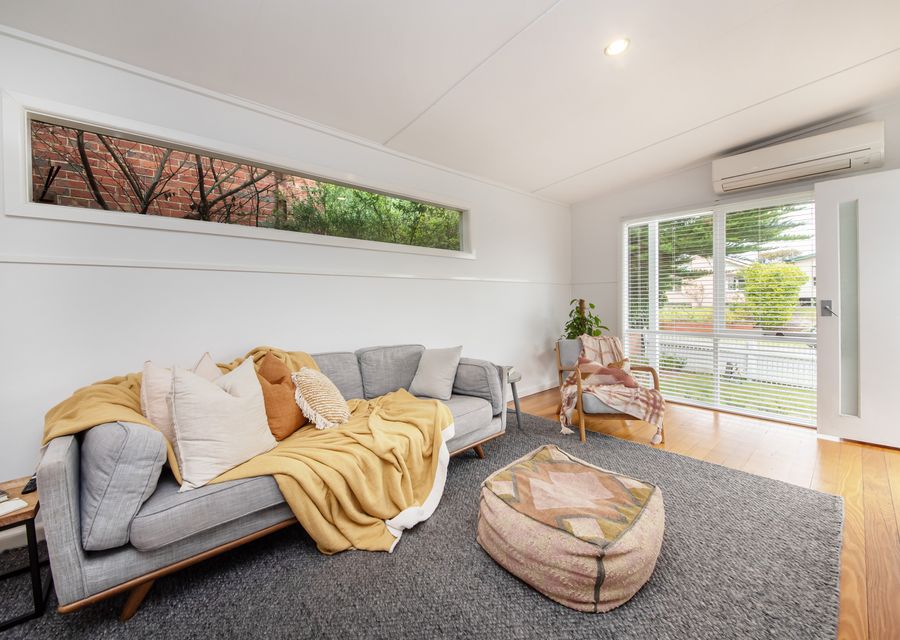 Comfortable living area with split system