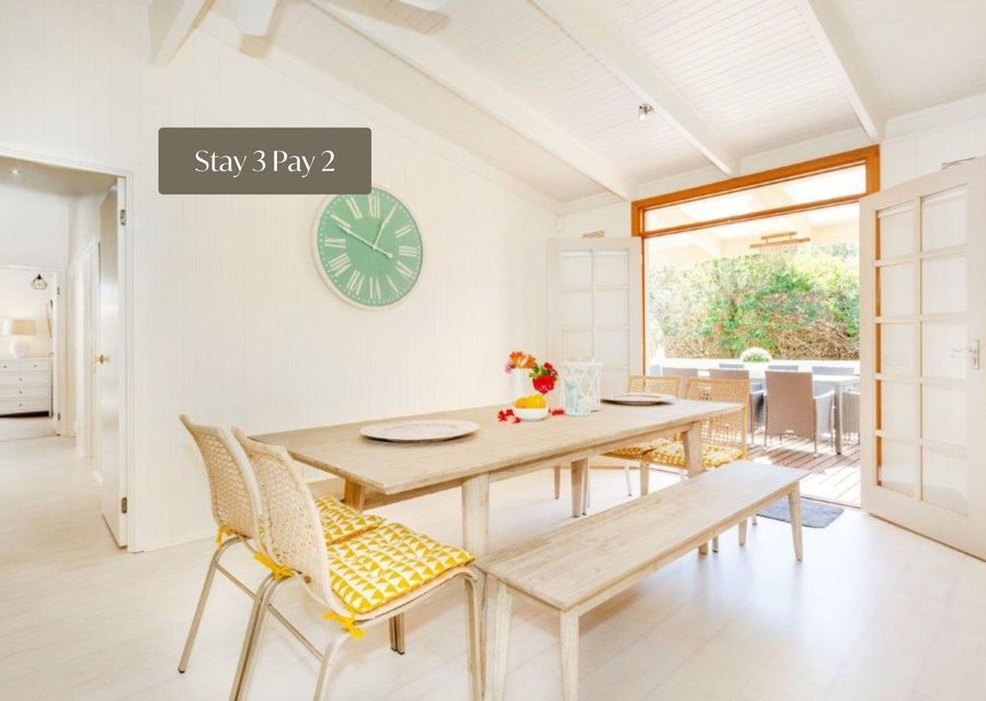 Heales Hideaway Dromana steps to the beach