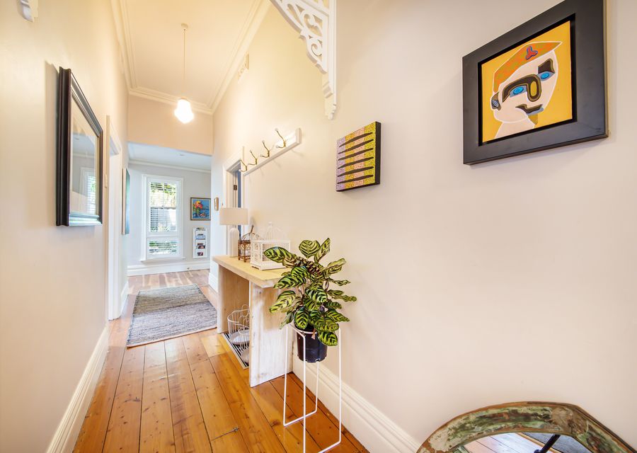 Inviting hallway entrance