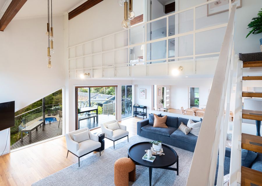 Enjoy our spacious living room, where comfort and entertainment meets to create the ultimate relaxation haven.