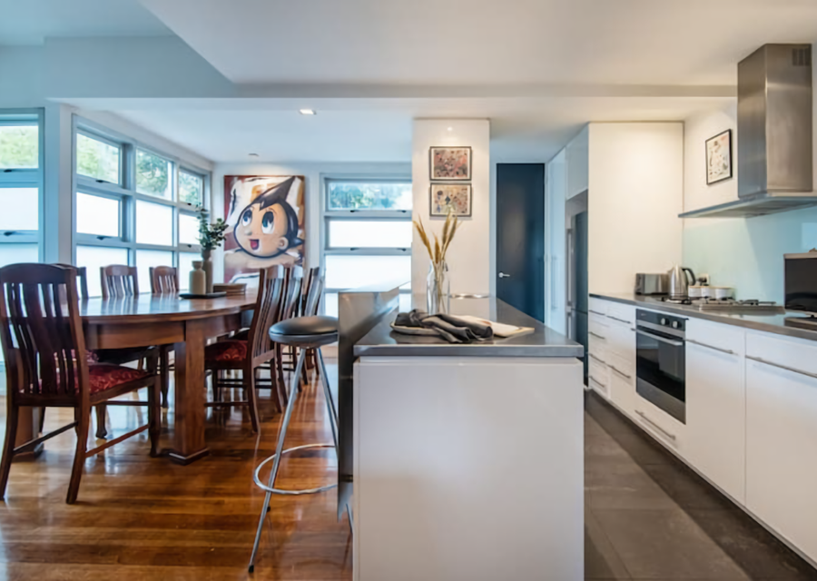 Fully equipped kitchen