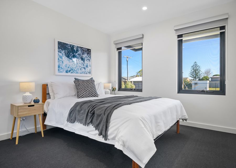Downstairs queen bed bedroom 