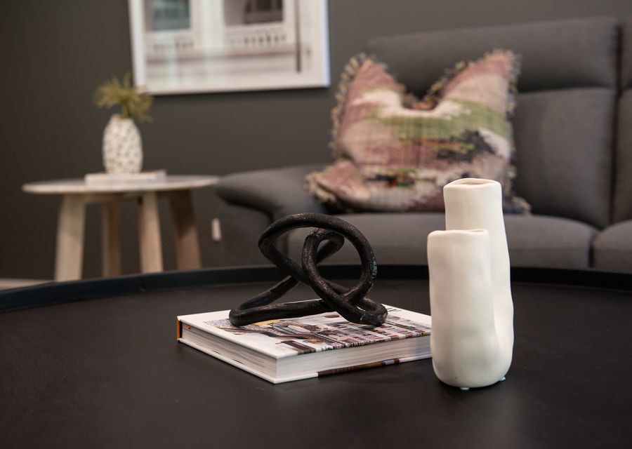 Stylish decor throughout