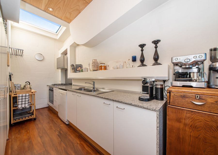 Fully equipped galley kitchen