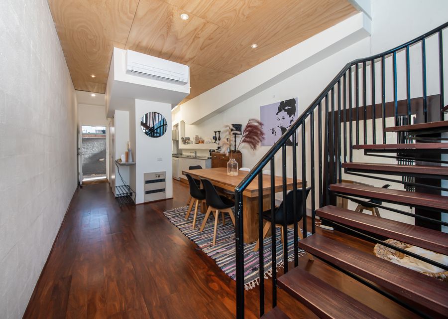 Staircase leading upstairs