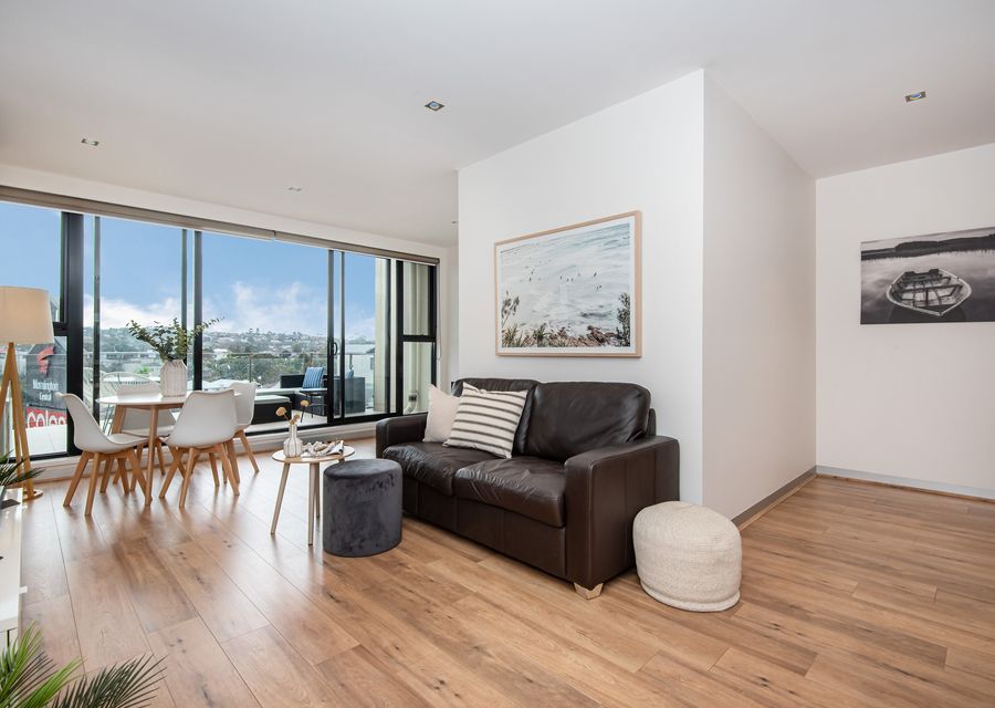 Main living with access to large balcony 