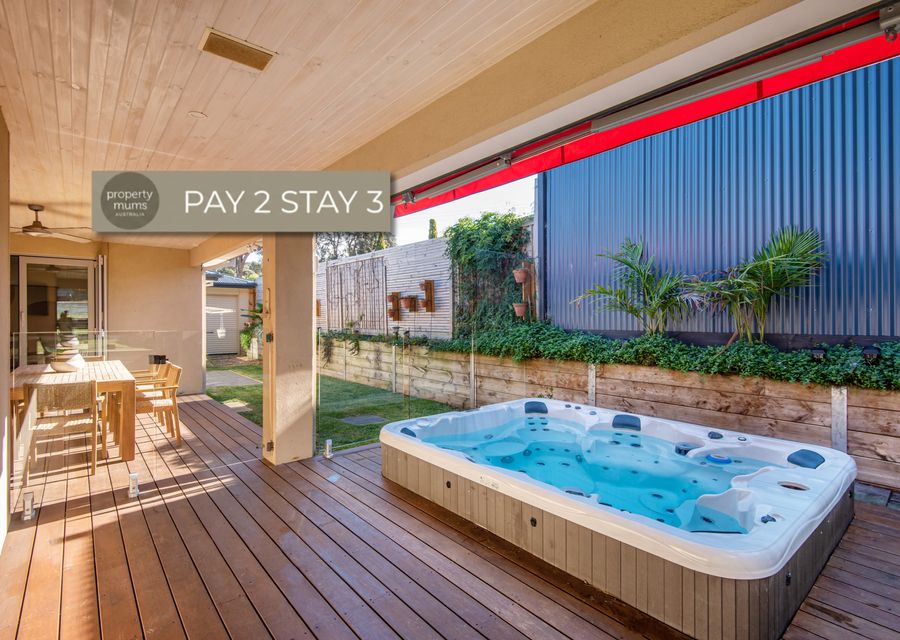 Enjoy the large spa at the property