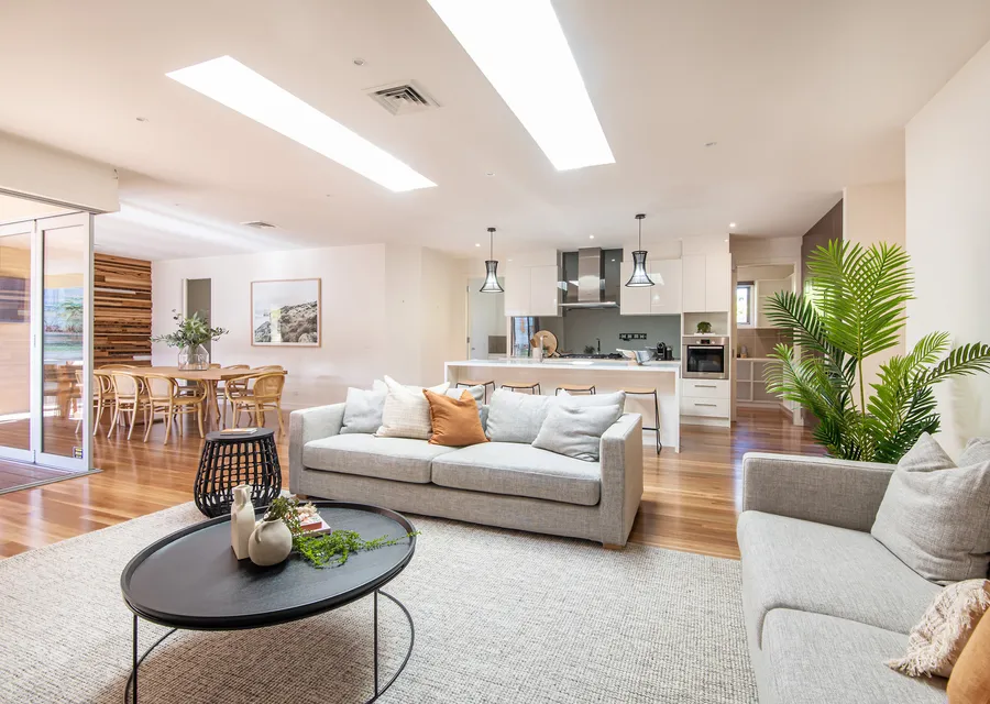 Spacious Living, Dining and Kitchen area