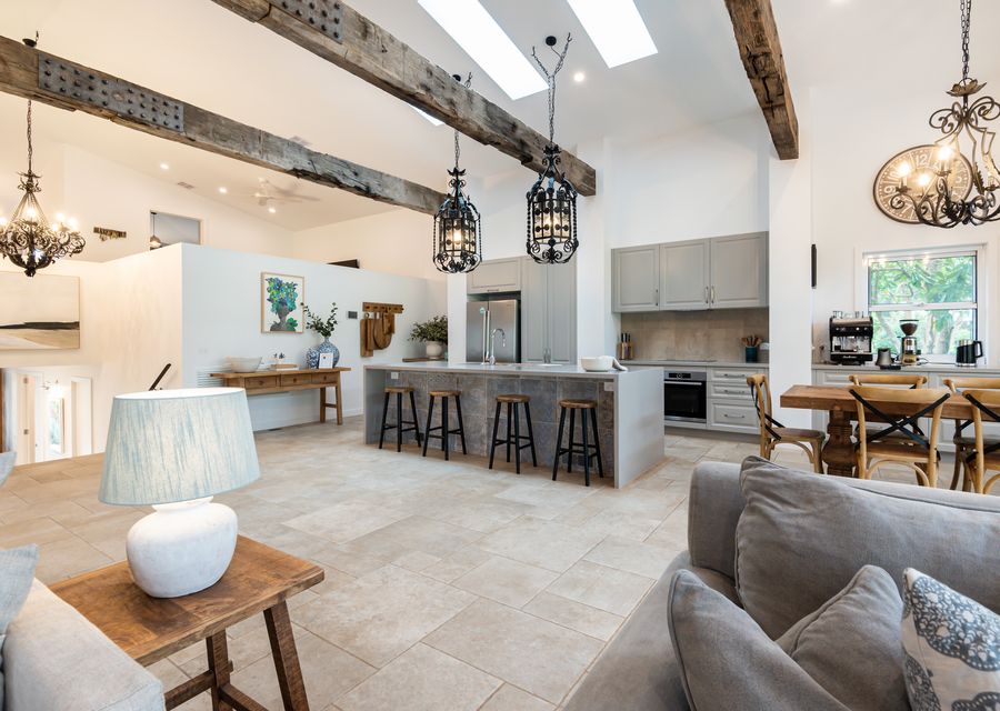 Step into our inviting dining and living room, where comfort, style, and functionality meets.