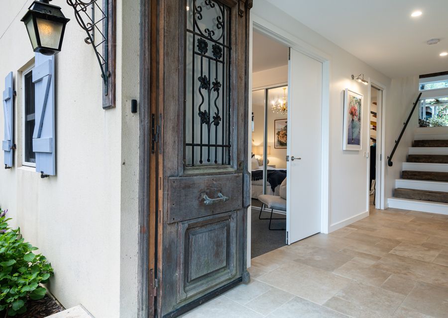 It's more than a hallway. This is the focal point of the house where we welcome guests.