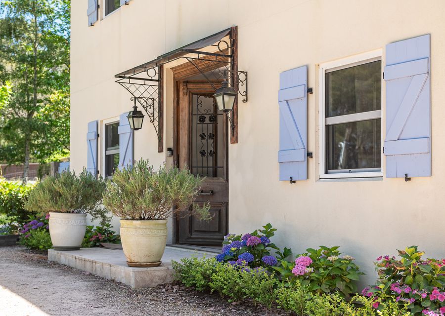 Step outside and behold the captivating outdoor view of our house.