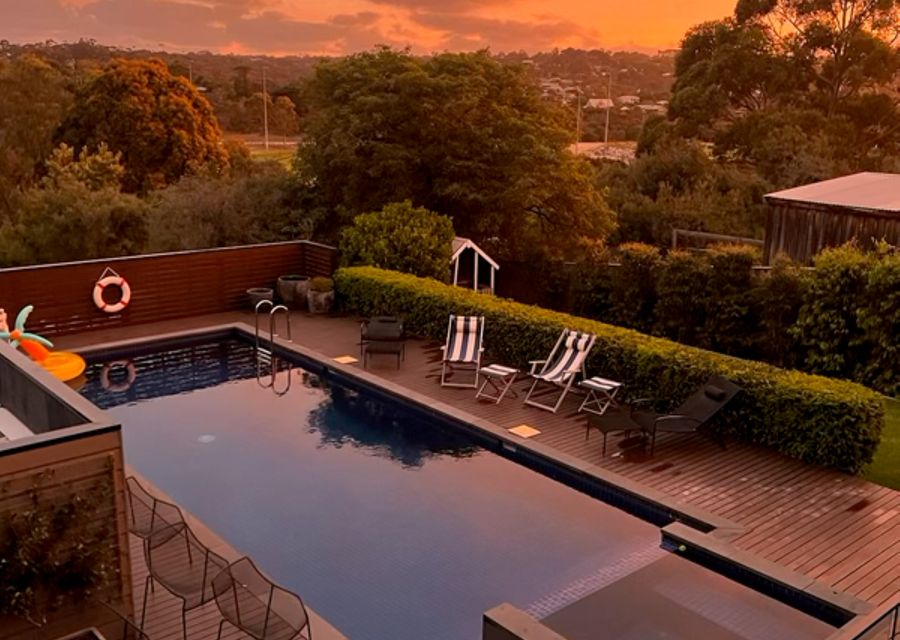 Miss Maude Mt Martha with pool and spa