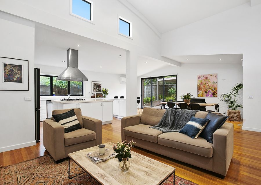 Living Room with Smart TV