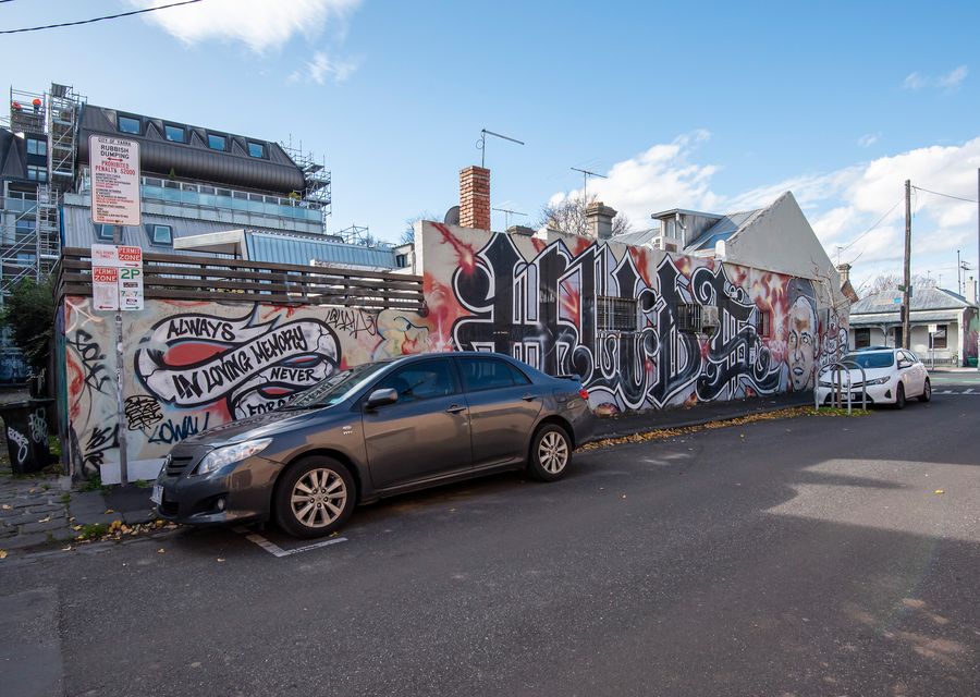 Peaceful street where the property is in