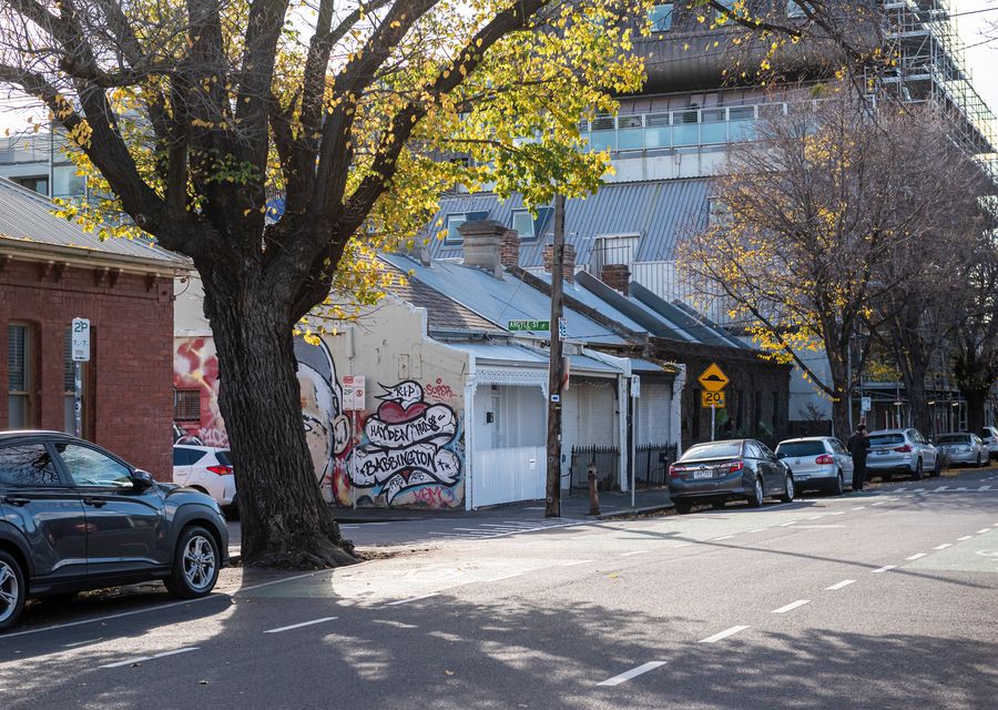 Peaceful street in Fitzroy