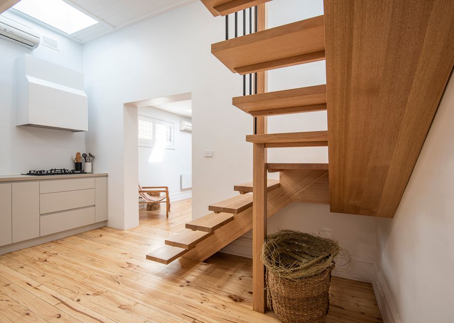 Photo-perfect, sleek staircase