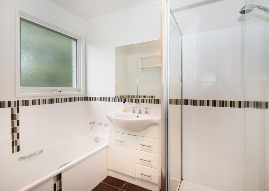 Family bathroom with bath