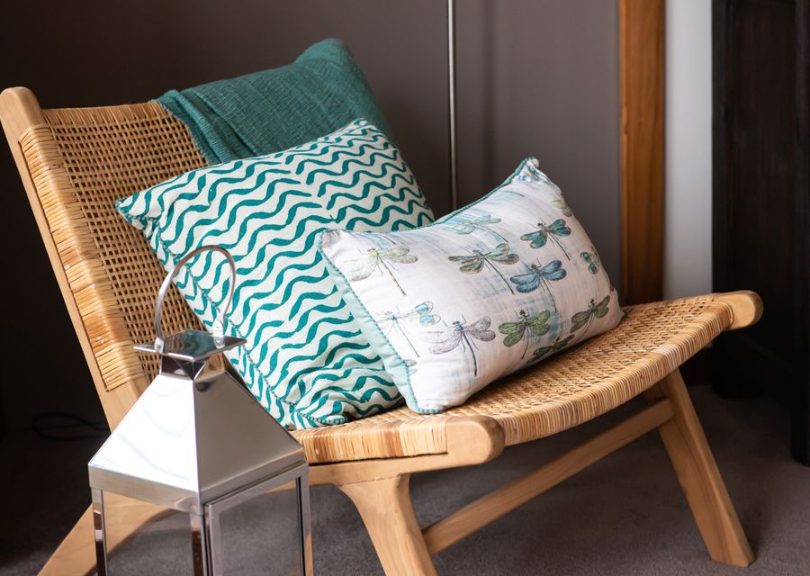 Occasional Chair in Master Bedroom