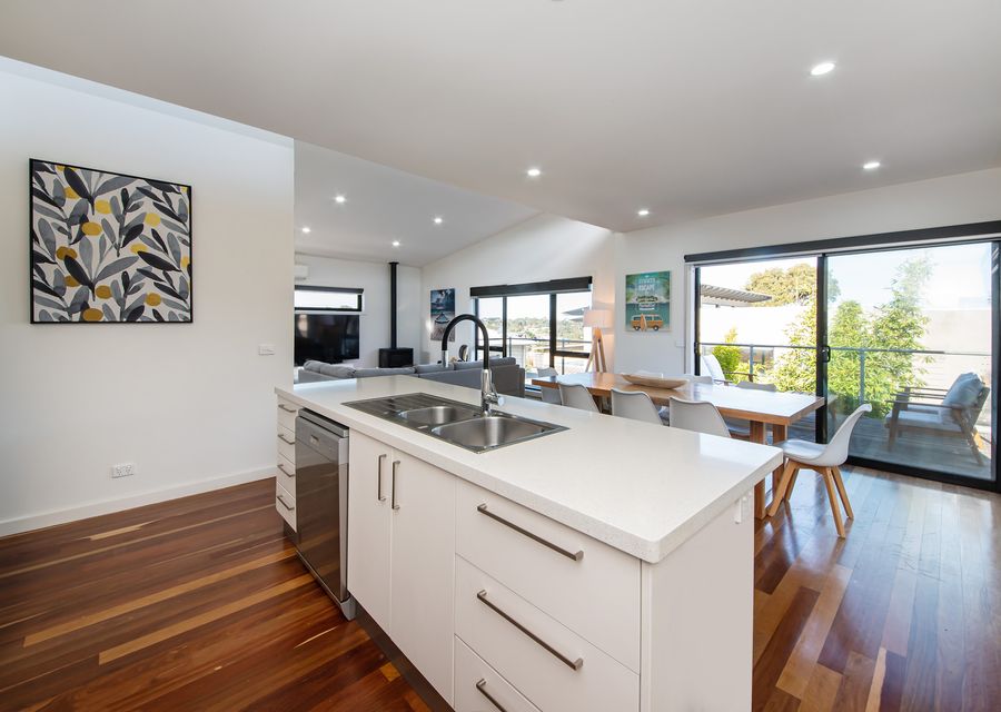Open plan living, kitchen and dining