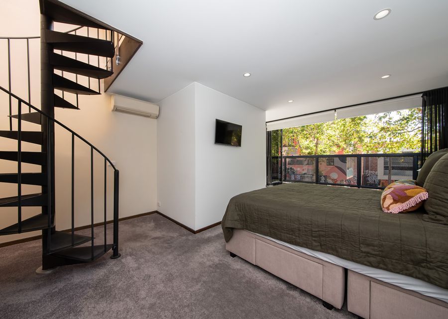 Master bedroom  with king bed