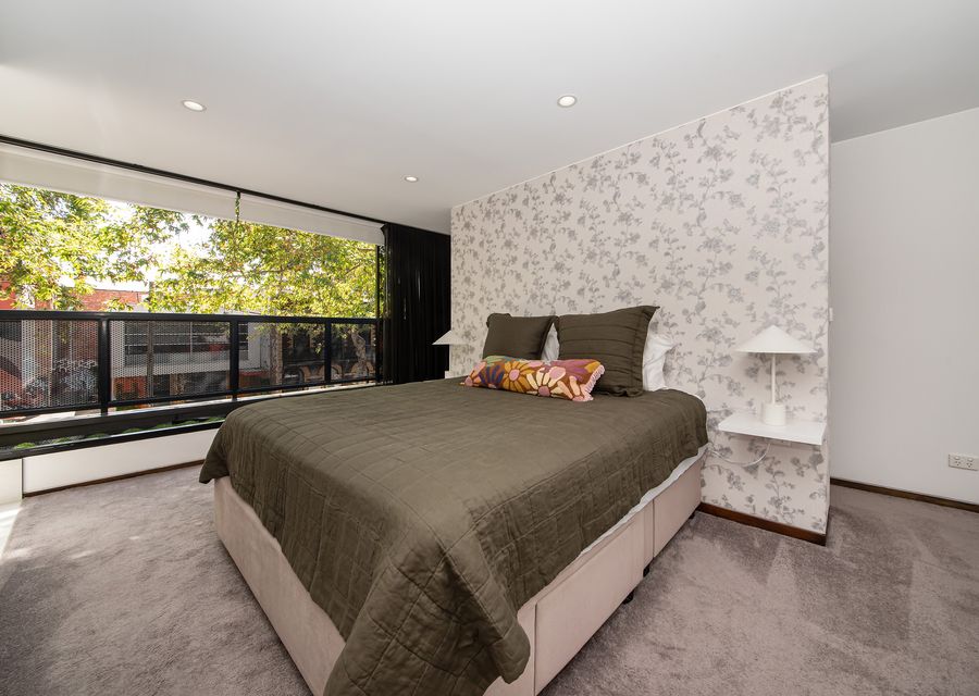 Master bedroom with king bed