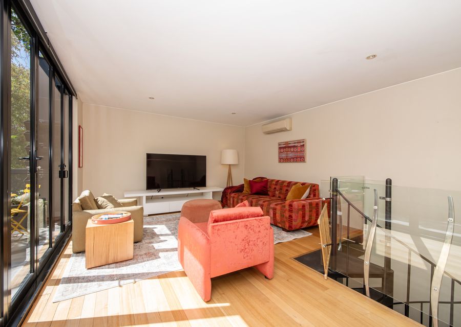 Light and bright upstairs living room