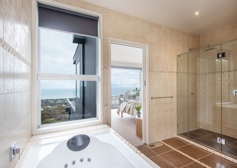 views from master spa bath