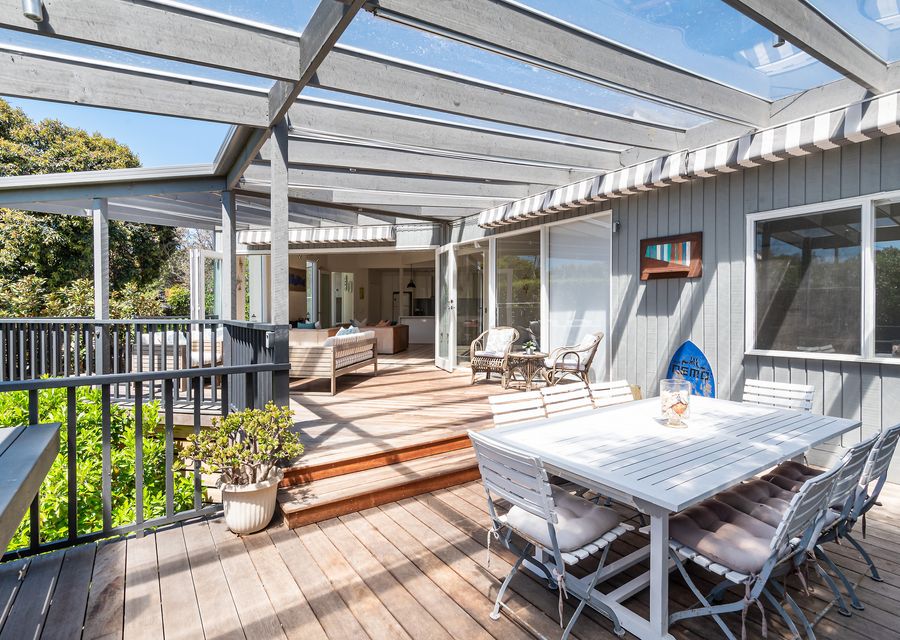 You can also dine outdoors with a provision of table and seating