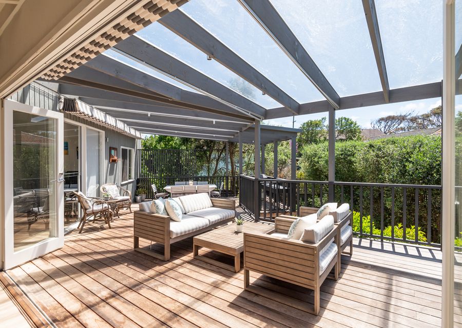 Outdoor seating area for relaxation and experiencing a peaceful ambience