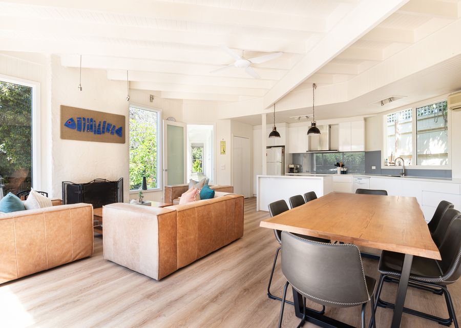 Old-school, functional fire place to add cosiness into the home