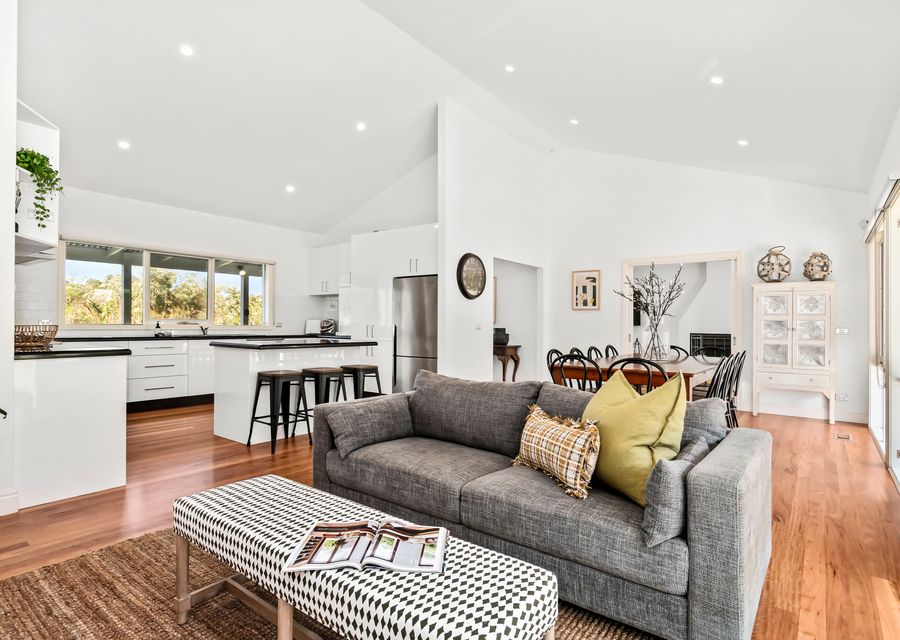 Second living, dining and fully equipped kitchen