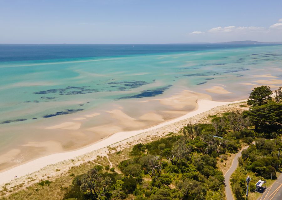 two drive from the house is Tootgarook Beach which is stunning 