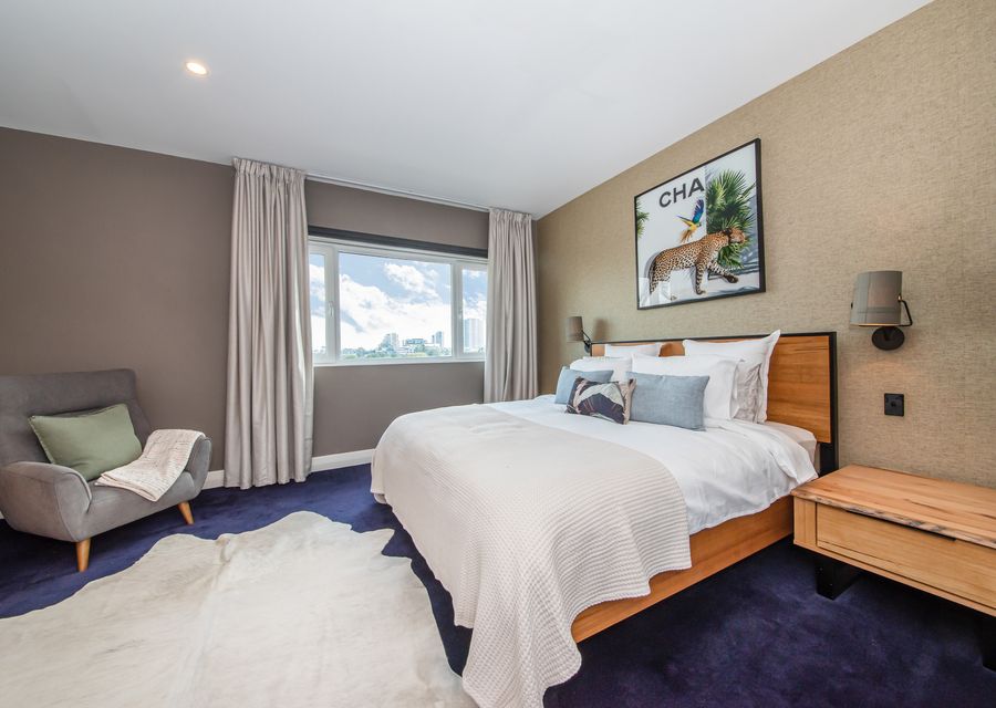 Master bedroom with King bed