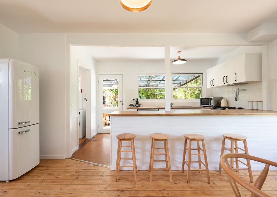 Kitchen and dining area