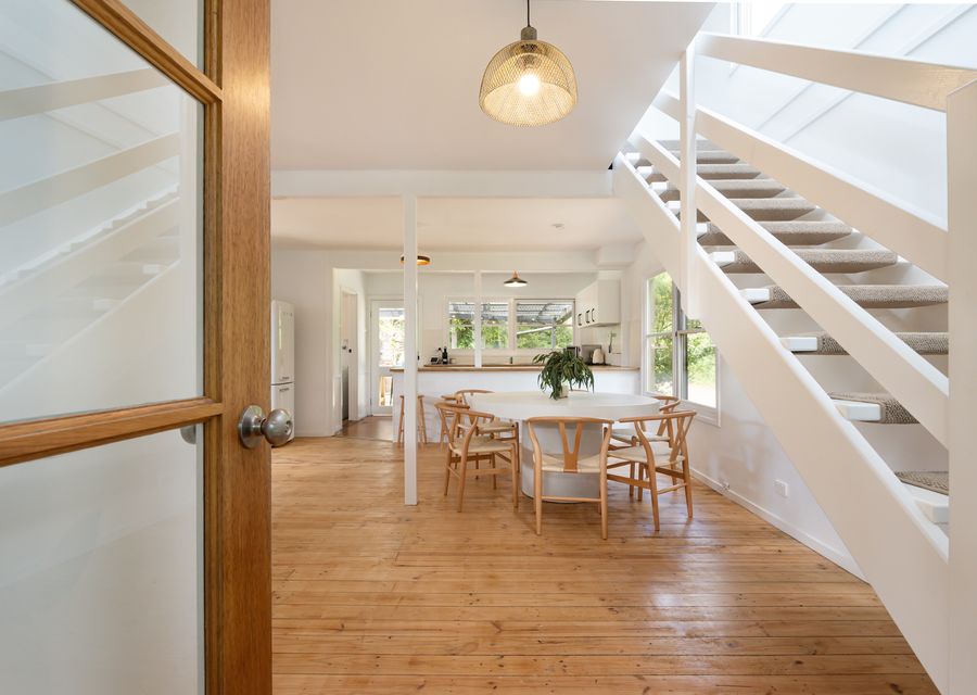 Kitchen and dining area