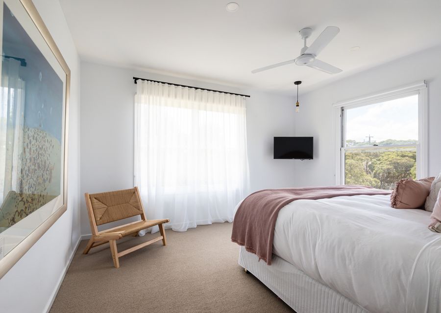 Master bedroom with King bed