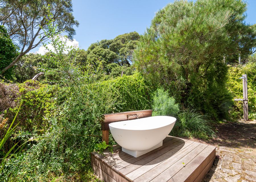 Bath under the stars!