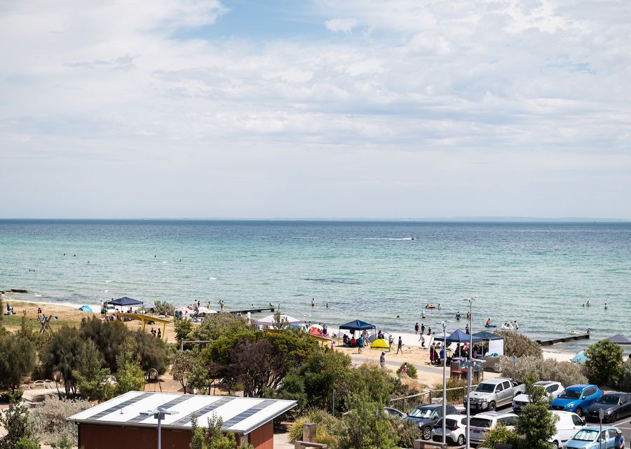 Beach - just a few metres away